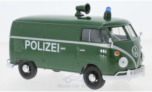 Modelauto Volkswagen T1 A bestelwagen Politie 1/24 Motormax