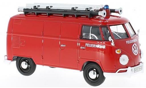 Modelauto Volkswagen T1 Base brandweer 1/24 Motormax