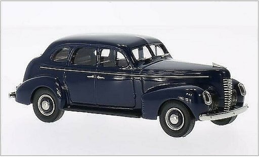 Nash Ambassador Eight 1/43 Brooklin 4-door Touring Sedan blauw 1939 modelauto
