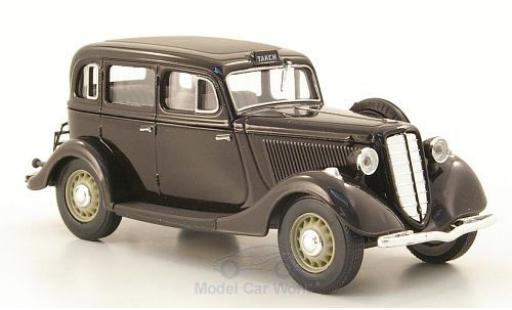 Modelauto Gaz M1 Taxi GAZ zwart 1/43 Nash Avtoprom