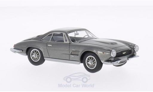 Modelauto Aston Martin DB4 gt Bertone Jet metallic grijs 1961 1/43 Neo