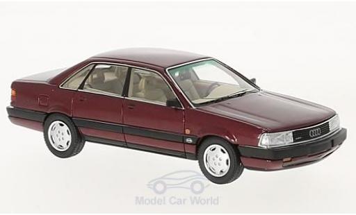 Modelauto Audi 200 quattro 20v metallic rood 1990 1/43 Neo