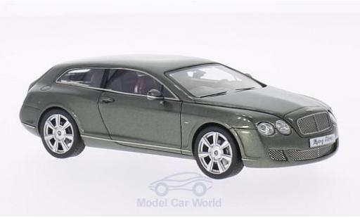 Modelauto Bentley Continental break Flying Star by Touring metallic groen 2010 1/43 Neo