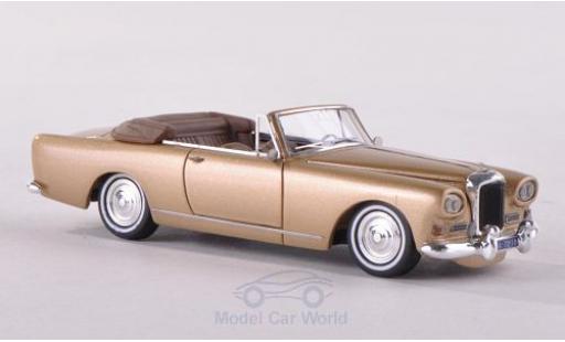 Modelauto Bentley S3 cabriolet SIII Continental Mulliner Park Ward Drop Head metallic beige 1964 1/87 Neo