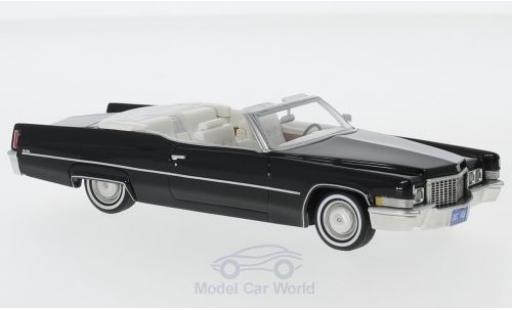Modelauto Cadillac Deville Convertible Cabriolet zwart 1970 1/43 Neo