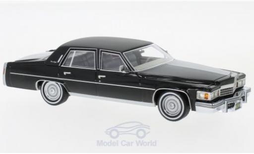Modelauto Cadillac Fleetwood Brougham zwart 1978 1/43 Neo