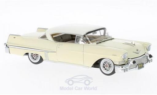 Modelauto Cadillac Series 62 Coupe Hardtop beige/wit 1957 1/43 Neo