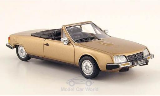 Modelauto Citroen CX Cabriolet Orphee metallic beige 1983 1/43 Neo