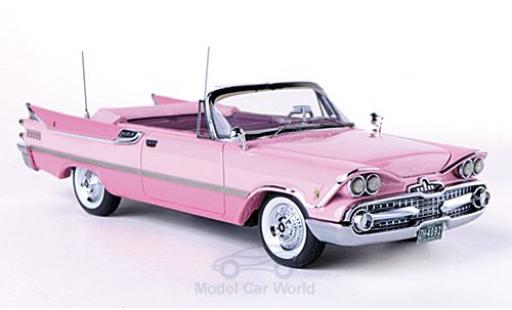 Modelauto Dodge Custom Royal Lancer Cabriolet roze/roze 1959 1/43 Neo