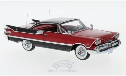 Modelauto Dodge Custom Royal Lancer Coupe rood/zwart 1959 1/43 Neo