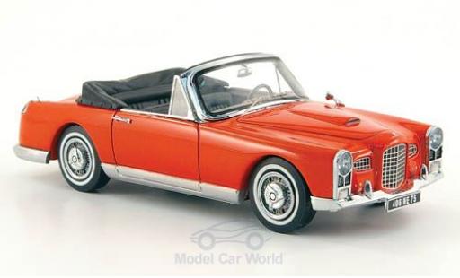 Modelauto Facel Vega FV Cabriolet 1b rood 1955 1/43 Neo