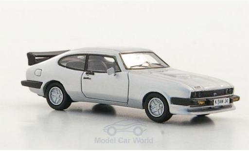 Modelauto Ford Capri 2.8 Turbo III grijs 1981 1/87 Neo