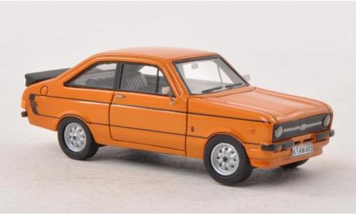 Modelauto Ford Escort RS II oranje RHD 1978 avec -Paket 1/87 Neo
