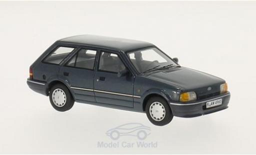 Modelauto Ford Escort Turnier MKIV metallic grijs 1986 1/43 Neo
