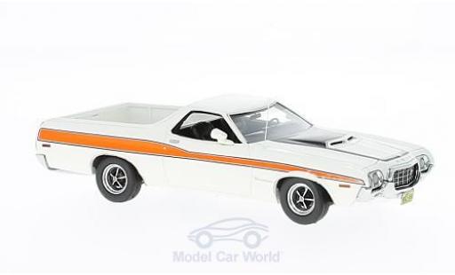 Modelauto Ford Ranchero GT wit/oranje 1972 1/43 Neo