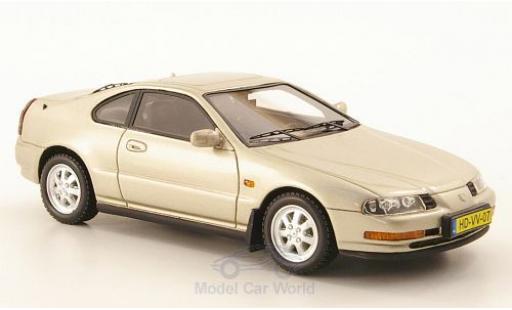 Modelauto Honda Prelude Base MKIV metallic beige 1992 1/43 Neo