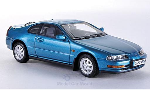 Modelauto Honda Prelude Base MkIV metallic blauw 1992 1/43 Neo