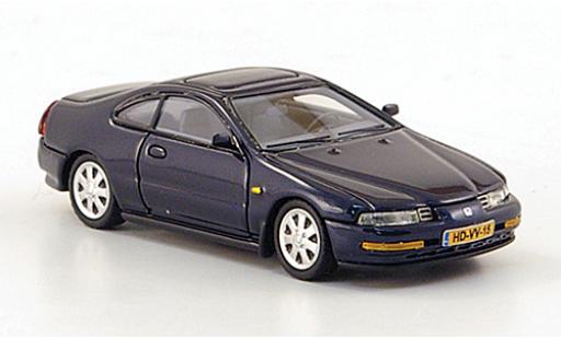 Modelauto Honda Prelude Base MKIV metallic blauw 1992 1/43 Neo
