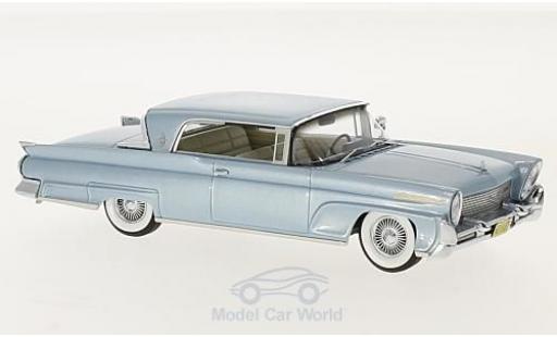 Modelauto Lincoln Continental 1958 MKIII Hardtop Coupe metallic blauw 1/43 Neo