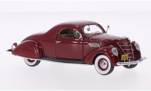 Modelauto Lincoln Zephyr Coupe rood 1937 1/43 Neo
