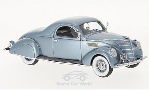Modelauto Lincoln Zephyr Coupe metallic blauw 1937 1/43 Neo