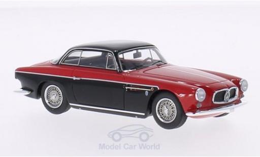 Modelauto Maserati A6 2000 Allemano G Coupe rood/zwart 1956 1/43 Neo
