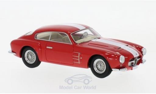 Modelauto Maserati A6 2000 Zagato G rood/wit 1956 1/43 Neo