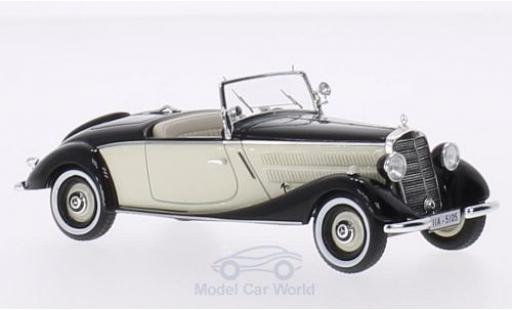 Modelauto Mercedes 170 Roadster V zwart/beige 1936 1/43 Neo