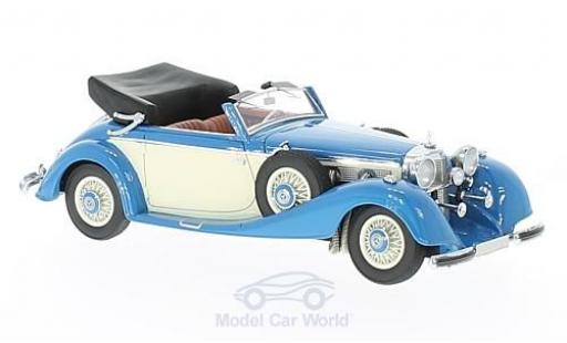 Modelauto Mercedes 540 Cabriolet K type A blauw/beige 1936 1/43 Neo