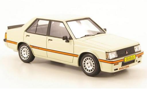 Modelauto Mitsubishi Lancer 2000 Turbo EX PW wit 1980 1/43 Neo