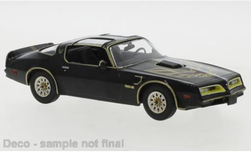 Modelauto Pontiac Firebird 1977 Trans Am zwart/Dekor 1/43 Neo