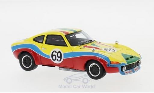 Modelauto Opel GT Gr.4 Steinmetz No.69 GP N&Atilde;&frac14;rburgring 1972 B.Dolk 1/43 Neo