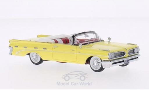 Modelauto Pontiac Bonneville Convertible Cabriolet geel 1959 1/43 Neo