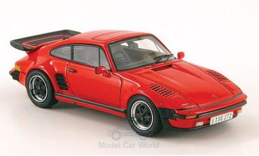 Modelauto Porsche 911 Turbo SE Flatnose rood 1987 1/43 Neo