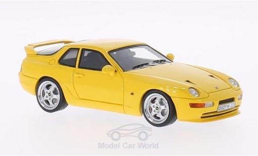 Modelauto Porsche 911 Turbo S 968 geel 1 1/43 Neo