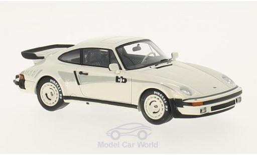 Modelauto Porsche 911 Turbo BB wit 1/43 Neo