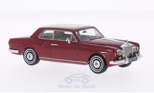 Modelauto Rolls Royce Corniche FHC rood RHD 1971 1/43 Neo