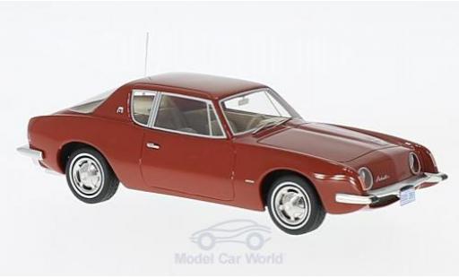 Modelauto Studebaker Avanti Base rood 1963 1/43 Neo