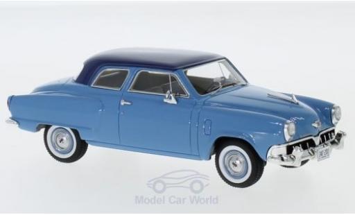 Modelauto Studebaker Champion Custom 2-door Sedan blauw/blauw 1952 1/43 Neo
