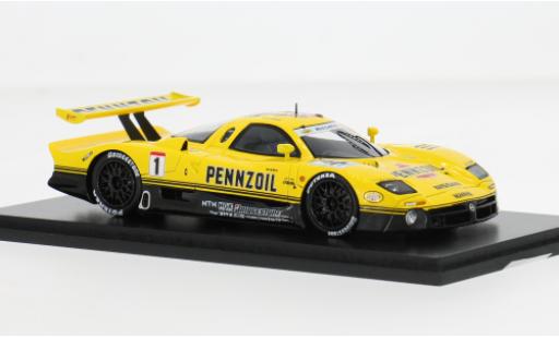 Modelauto Nissan R390 Le Mans GT1 24h 1998 Pennzoil E.Comas 1/43 Spark