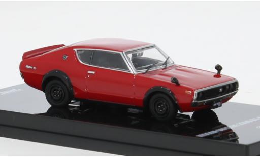 Modelauto Nissan Skyline 2000 G rood 1/64 INNO64