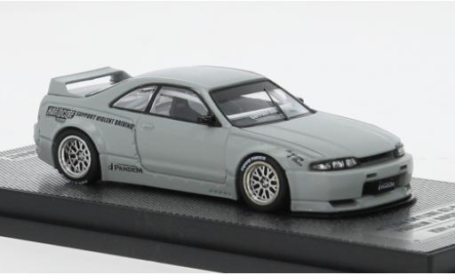 Modelauto Nissan Skyline Base GT-R ( grijs 1/64 INNO64