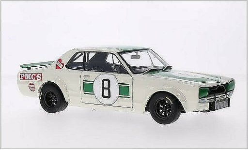 Nissan Skyline 2000 1/18 Autoart GT-R (KPGC10) RHD No.8 GP Japan 1971 modelauto