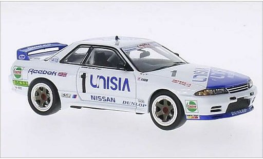 Nissan Skyline R32 1/43 IXO GT-R RHD No.1 Unisia Macau Guia Race 1991 modelauto