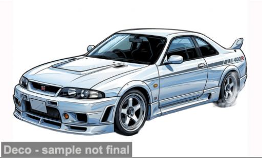 Modelauto Nissan Skyline R33 GT-R () Nismo 400R wit 1997 1/64 IXO America
