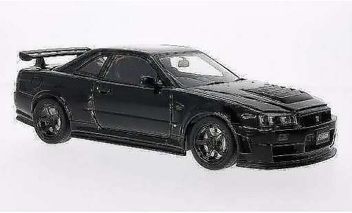 Nissan Skyline R34 1/18 Autoart GT-R () NISMO Z-Tune zwart 2005 modelauto