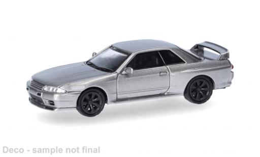 Modelauto Nissan Skyline R32 GTR () grijs 1/87 Micro City 87