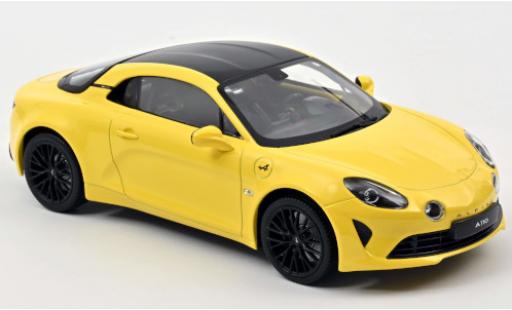 Modelauto Alpine A110 pure Color Edition geel 2020 1/18 Norev