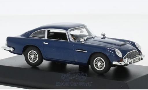 Modelauto Aston Martin DB5 saloon Coupe blauw RHD 1964 1/43 Norev