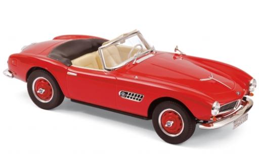 Modelauto Bmw 507 cabriolet rood 1956 1/18 Norev